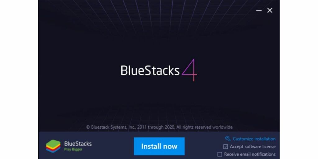 Install Bluestacks