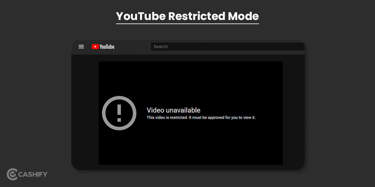 YouTube Restricted Mode