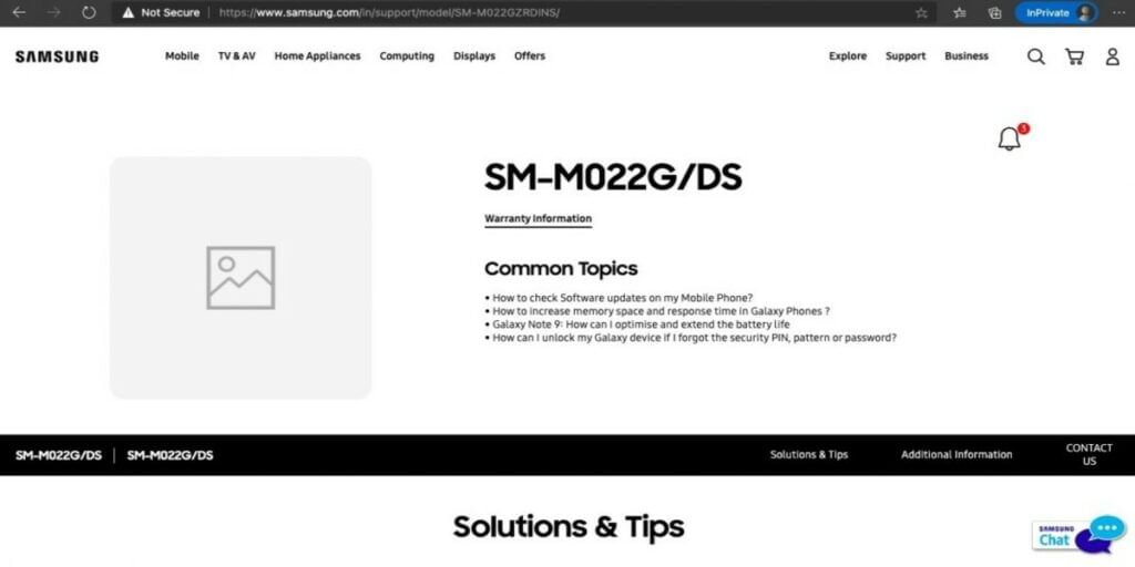 samsung galaxy M02