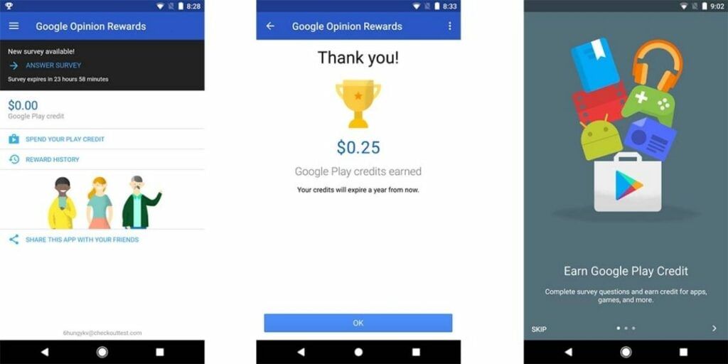 Google Opinion Rewards