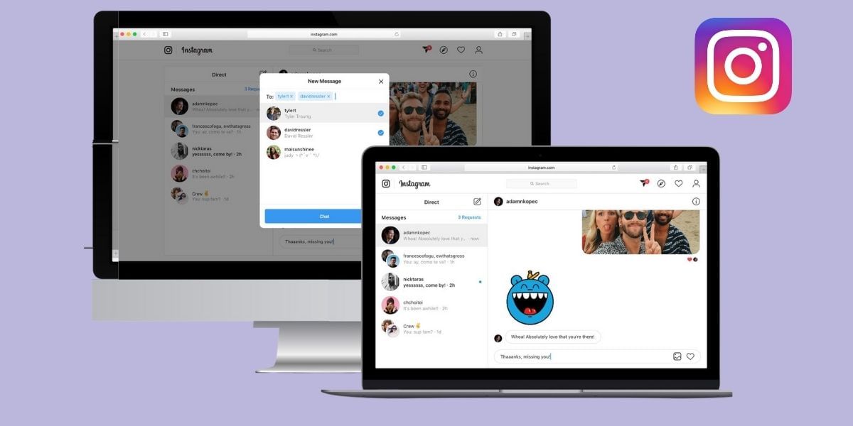 How To Use Instagram DM On PC Or Laptop