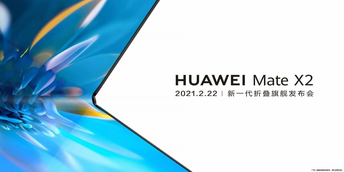Huawei Mate X2 Teaser Reveals In-Folding Design