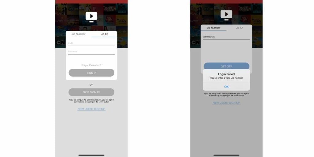 How to use Jio TV without Jio Sim