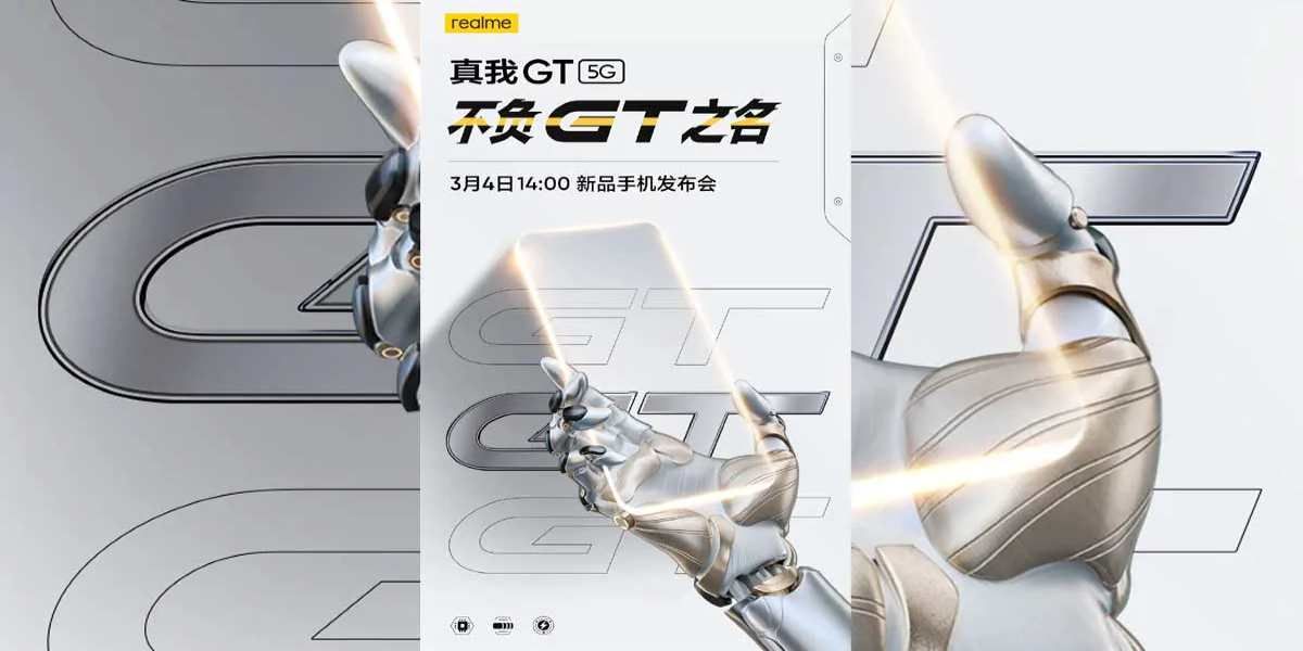 Realme GT 5G Price Teased Ahead Of March 4 Launch