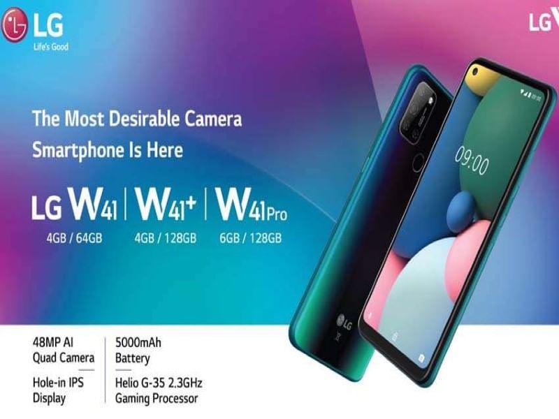 LG W 41 poster