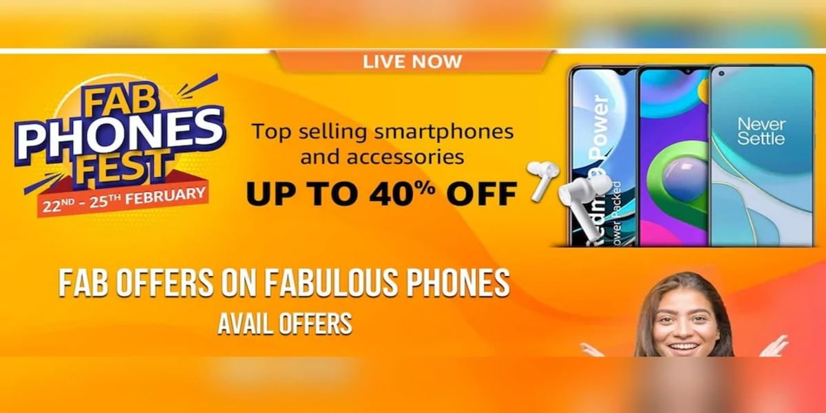 Amazon Fab Phones Fest Sale Brings Up To 40 Percent Discount On Smartphones