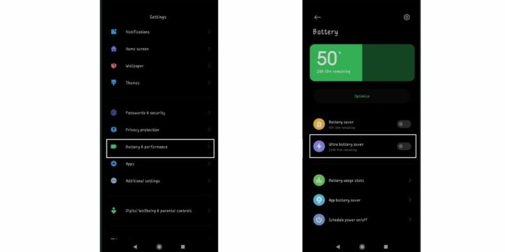 Ultra Battery Saver
