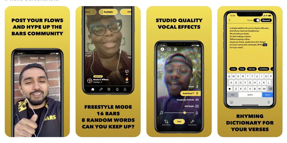 Facebook Launches “Bars” App For Rapping Enthusiasts