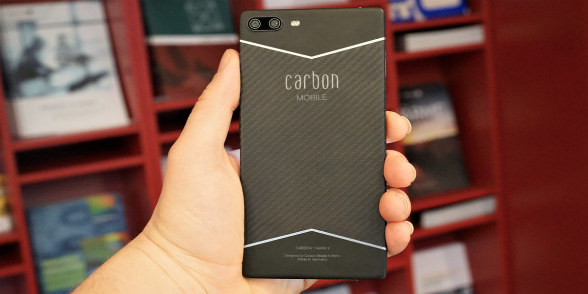 Meet The World’s First Carbon Fiber Smartphone: Carbon 1 Mark II