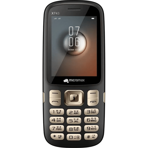 micromax x743 front