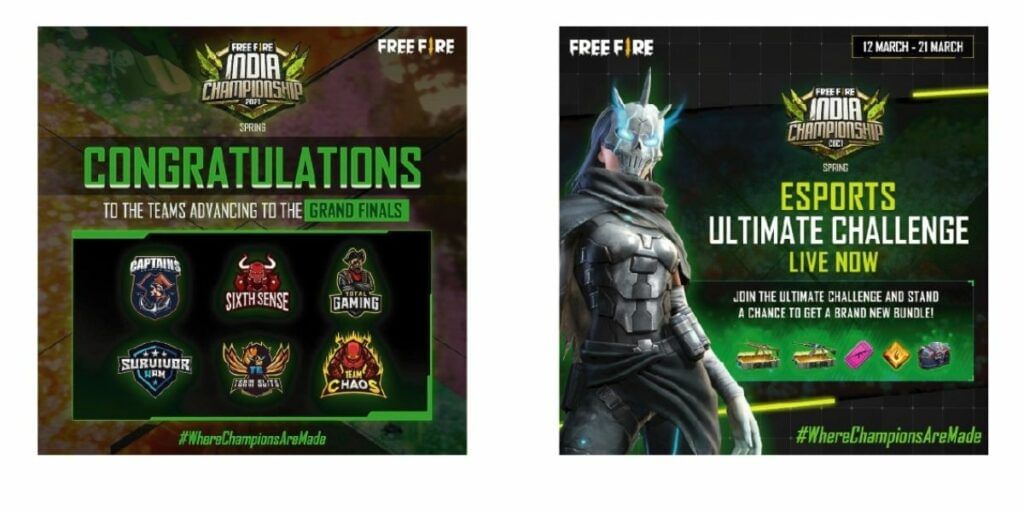Professional Garena Free Fire Player