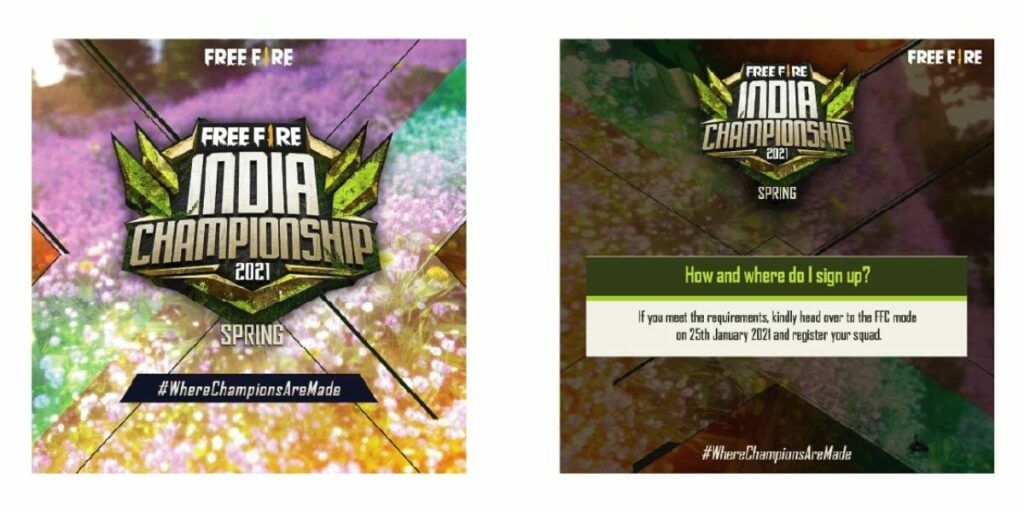 Take part in official tournaments