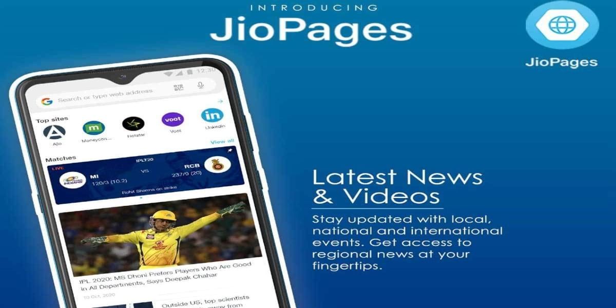 JioPages Browser Launched For Android TV