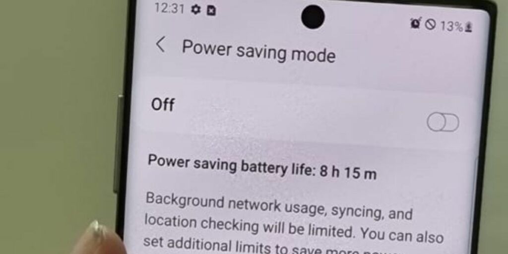Extend Battery Life on Galaxy S10