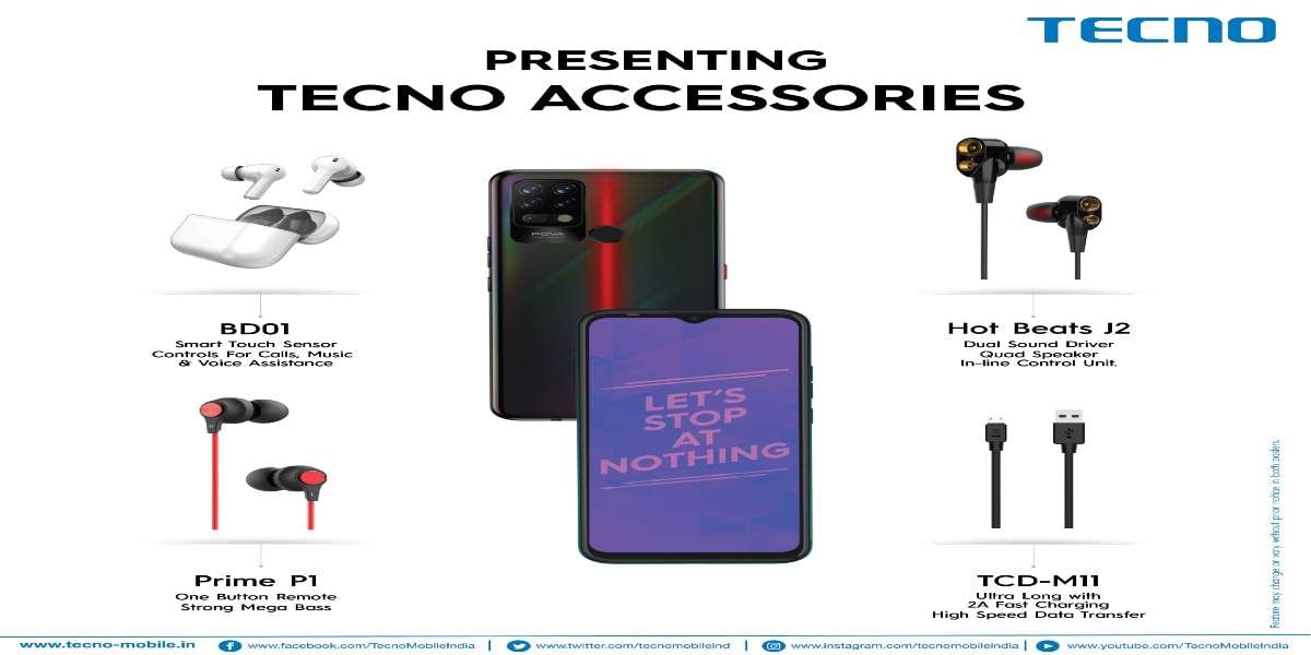TECNO Expands Its Accessories Portfolio With New Earphones