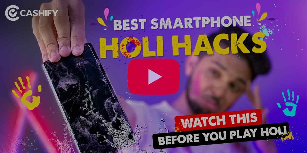 How To Save Your Smartphone From Water Damage During Holi?