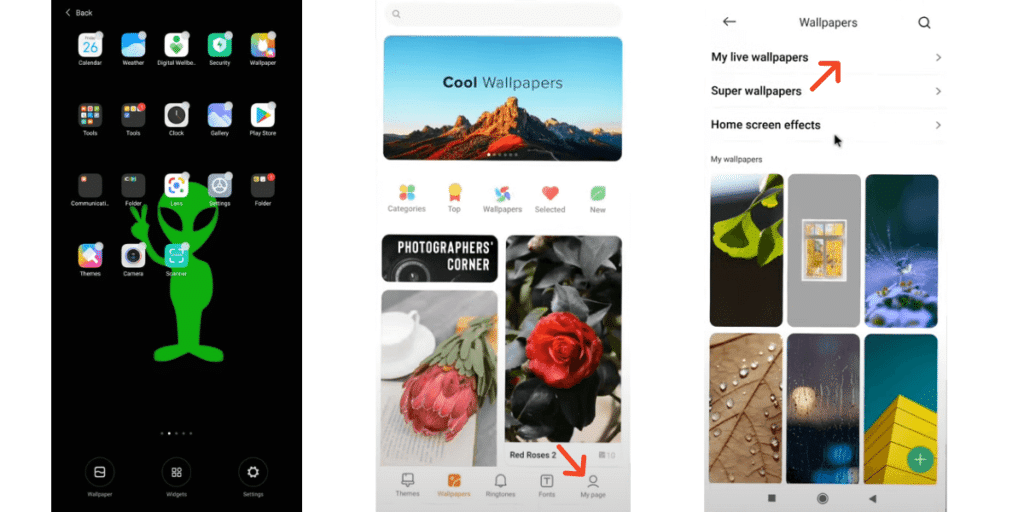 live wallpaper for Mi 10i