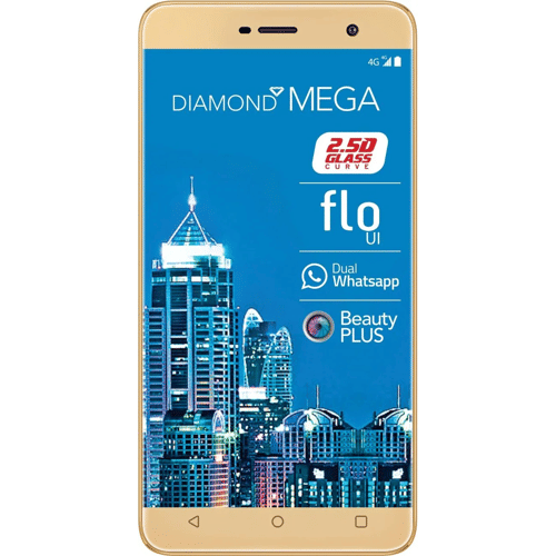Celkon Diamond Mega 4G Front