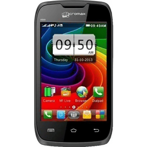 Micromax X501 Front