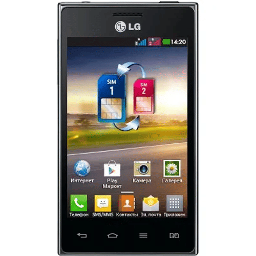 Lg Optimus L5 Dual E615 Front