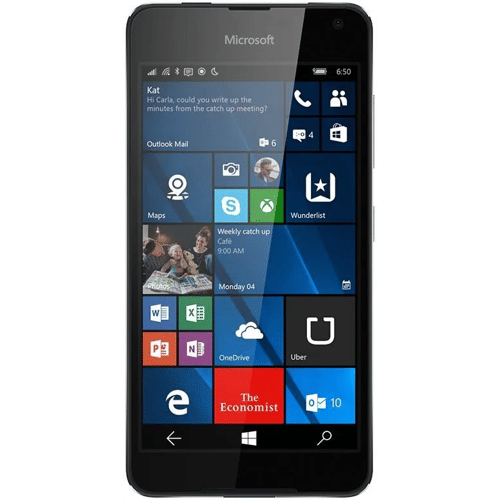 Microsoft Lumia 650 Dual Sim Front