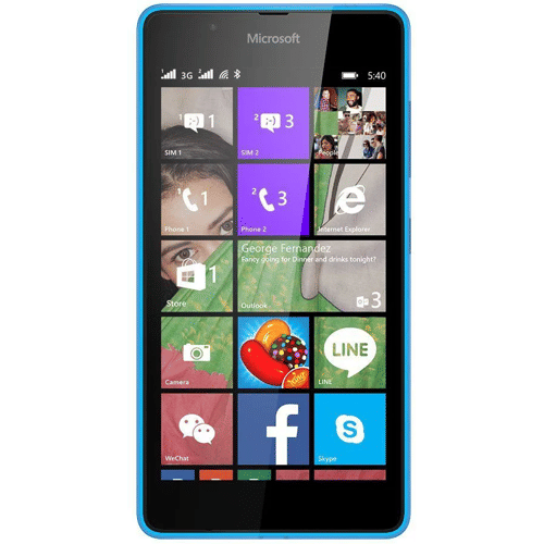 Microsoft Lumia 540 Dual Sim Front