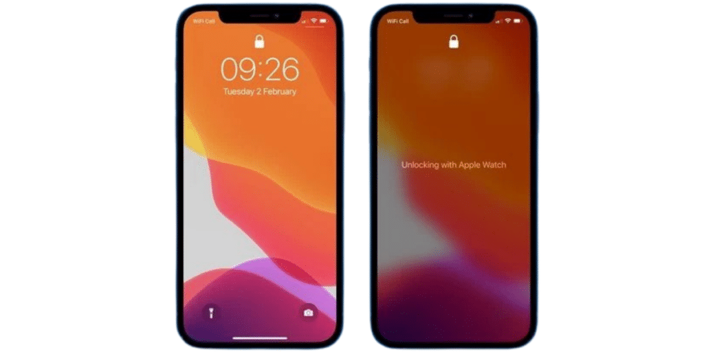 Unlock iPhone using FaceID