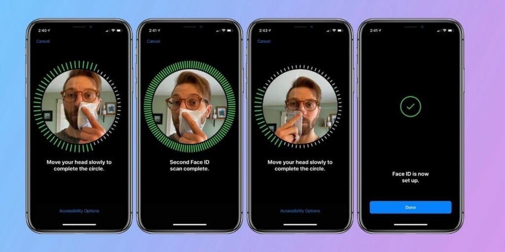Unlock iPhone Wearing Mask