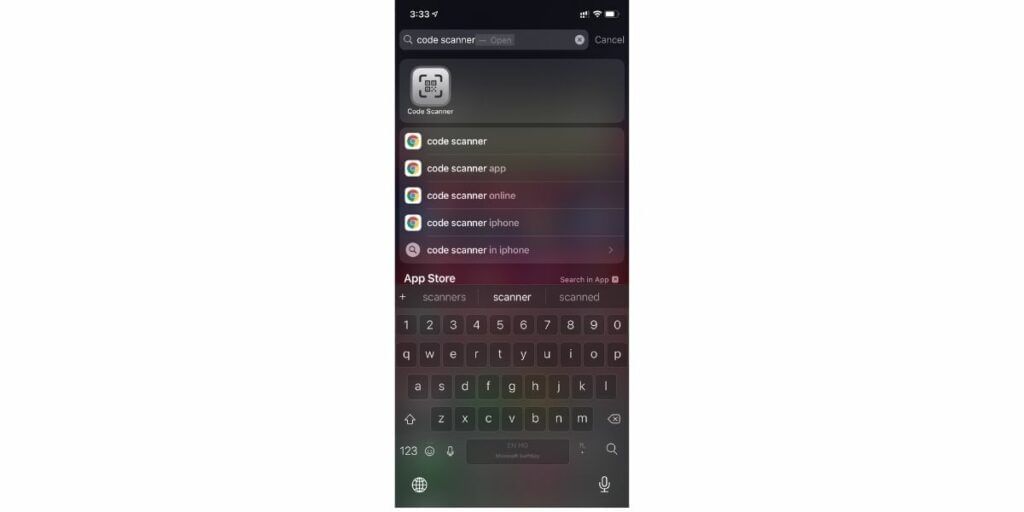 find hidden app on iPhone