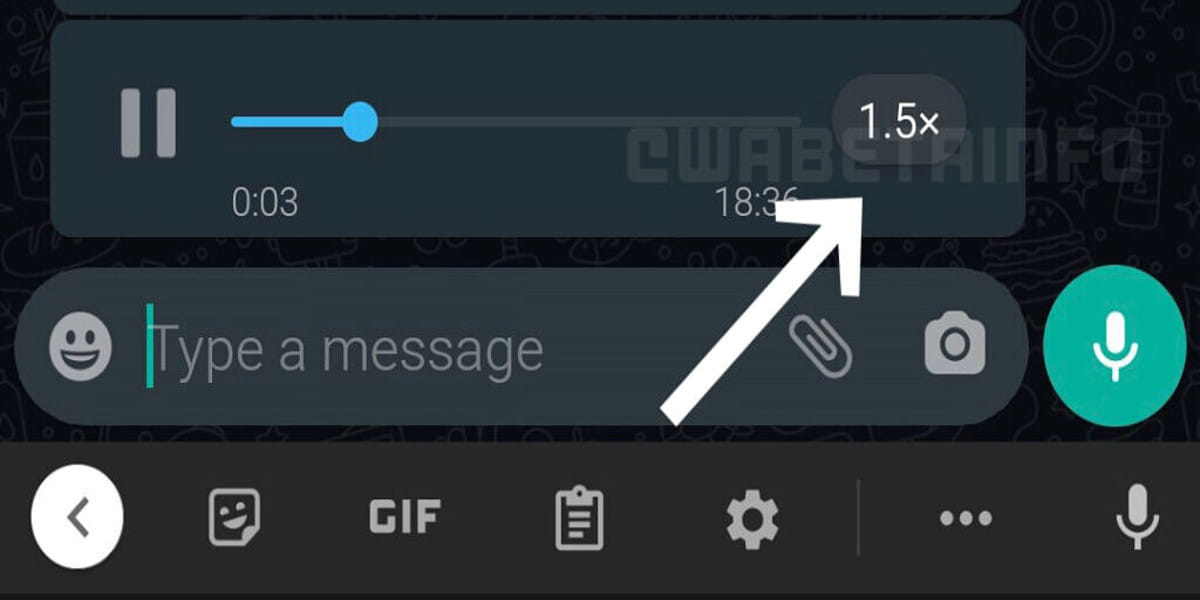 New WhatsApp Update to let you speed up voice messages!