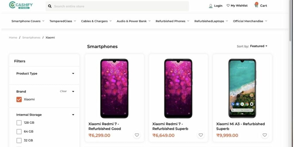 Buying refurbished Xiaomi device from cashify
