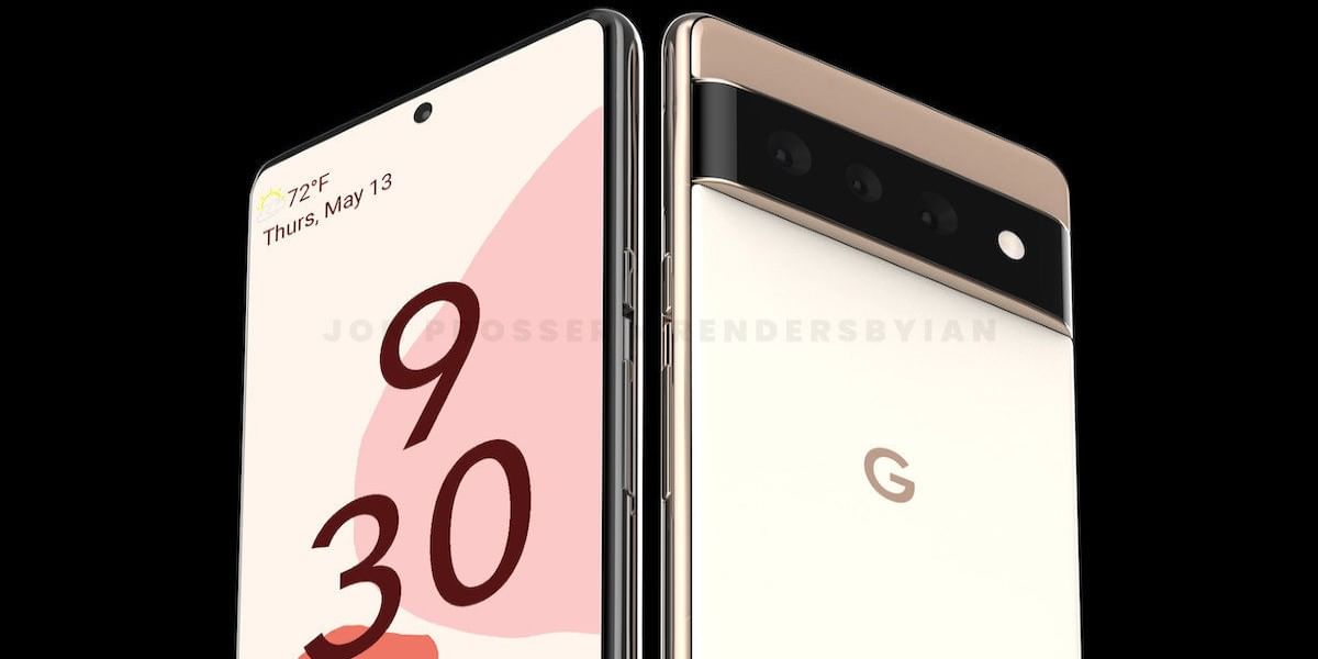Google Pixel 6 Renders Tips Design, Camera Setup, and More