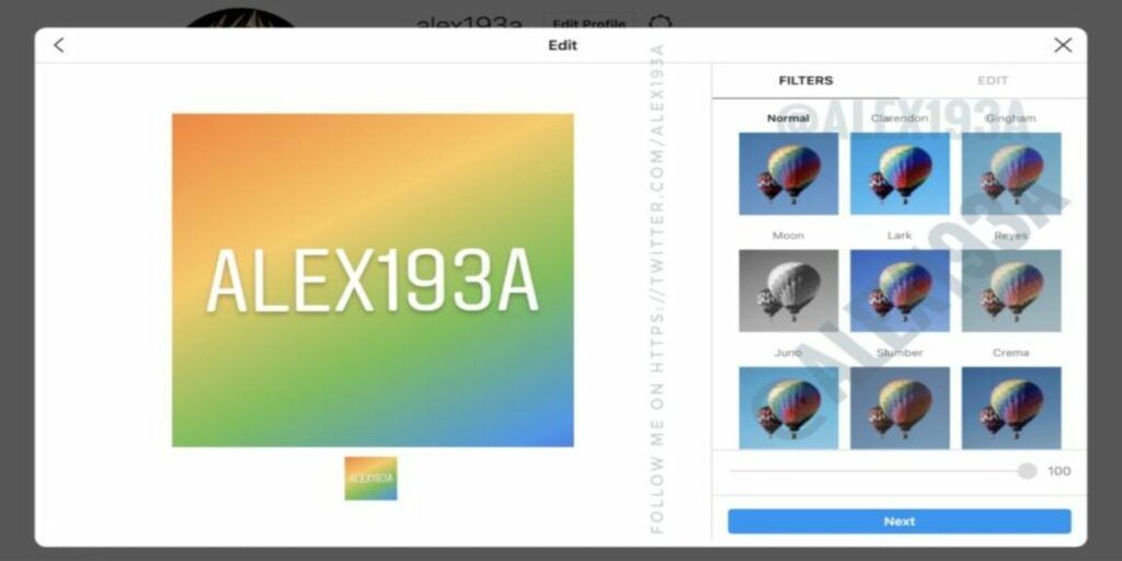 Instagram Desktop