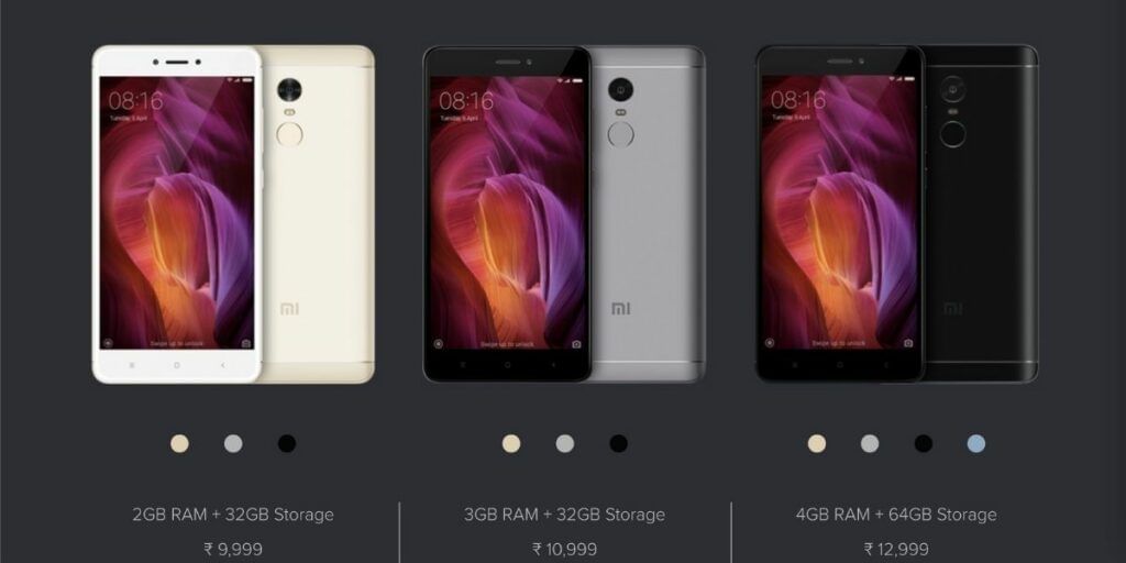 Redmi Note 4 variants and resale price on cashify