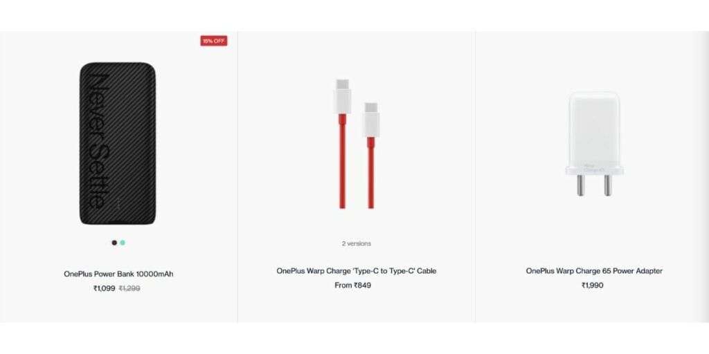 only use official accessories of oneplus 9