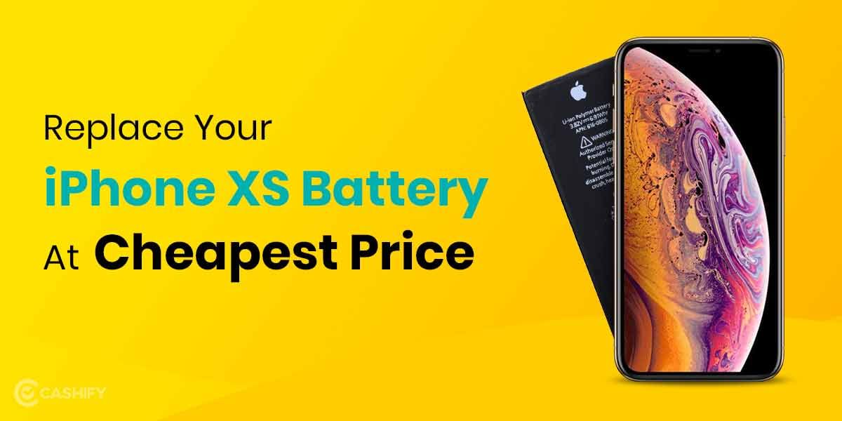 Fix Apple iPhone XS Battery Replaced?
