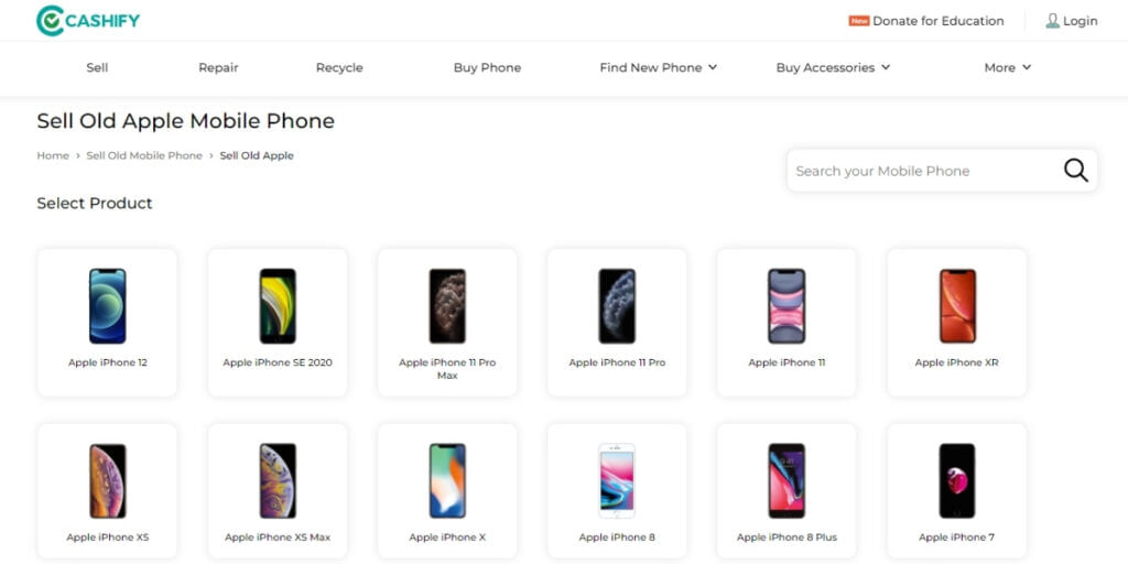 Sell iPhone 6s on cashify