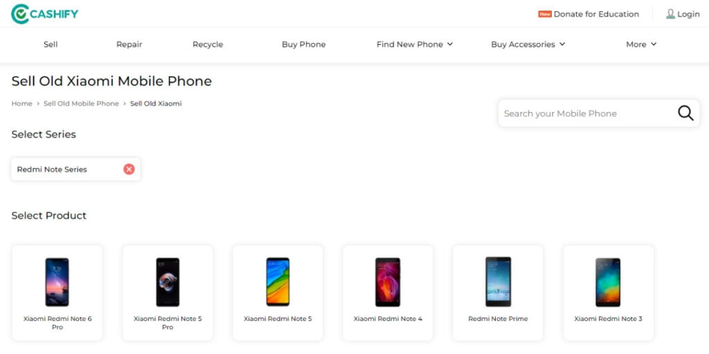 Sell Xiaomi Redmi Note 3