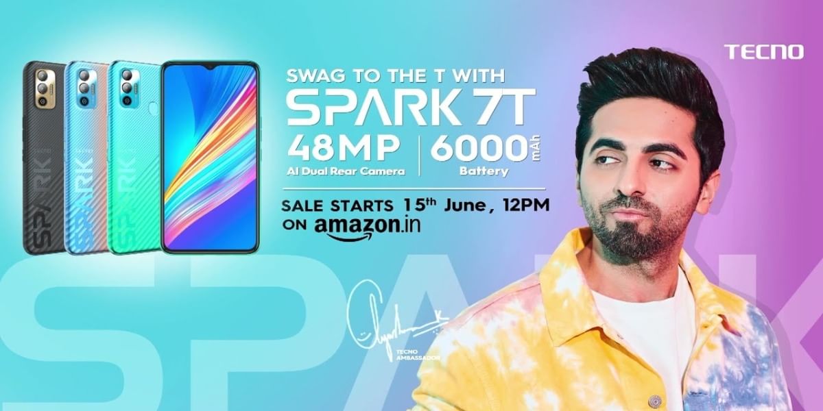 Tecno Spark 7T Launched: Sale, Price, and Specifications