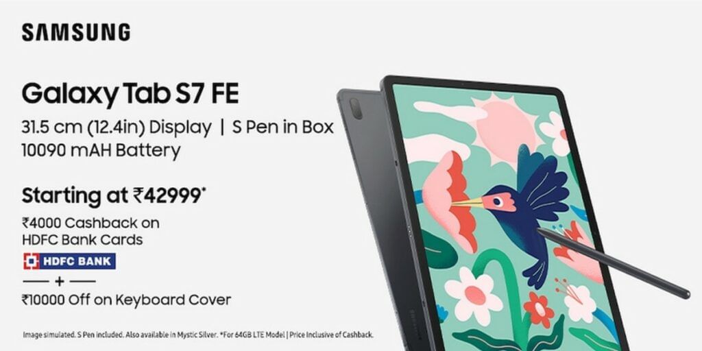 tab s7 fe - poster