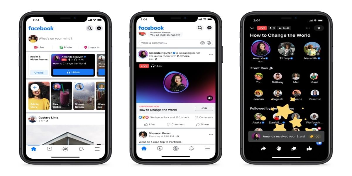 Facebook Launches Live Audio Rooms, Podcasts Like Clubhouse