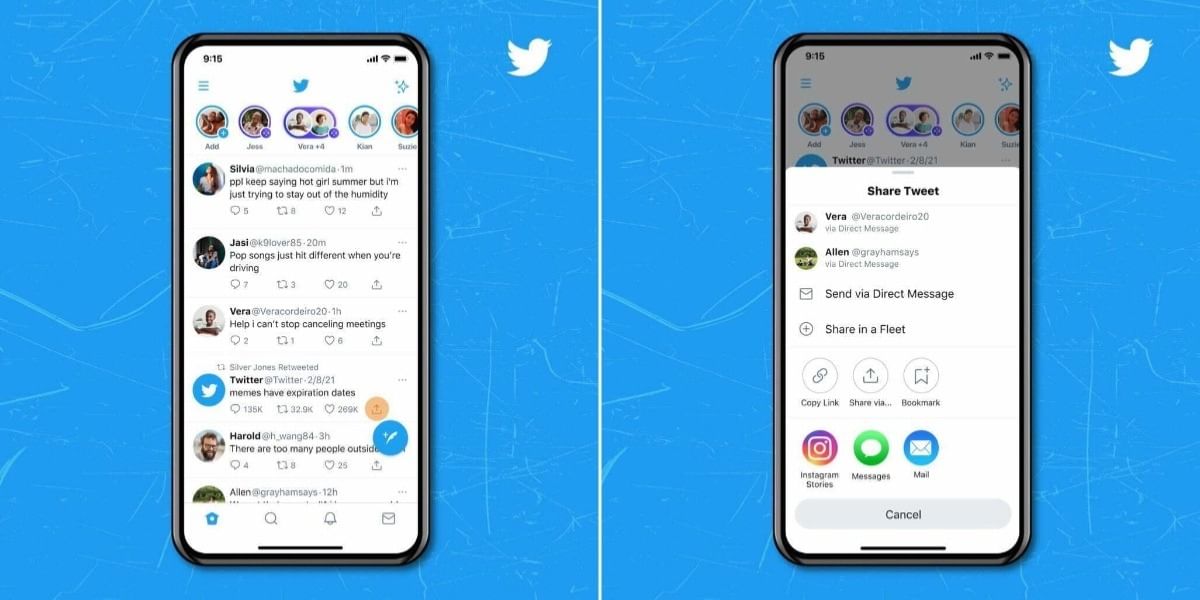 Now You Can Share Tweets Directly on Instagram Stories on iOS
