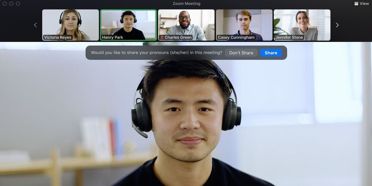 Zoom Introduces Pronouns Feature to Help Users Express Their Gender Better