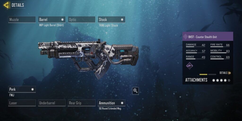 Call Of Duty Mobile Season 5 BK57 Counter Stealth Unit