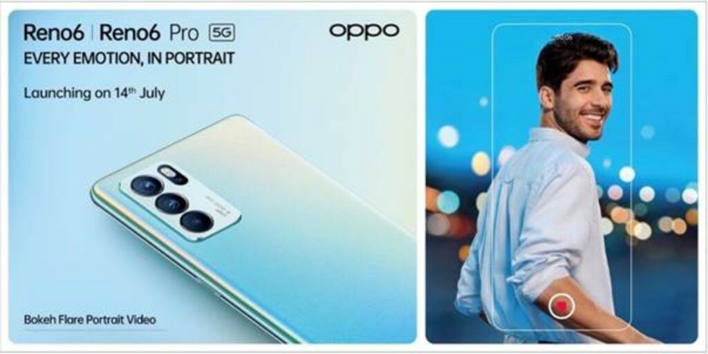oppo reno 6 series launch poster