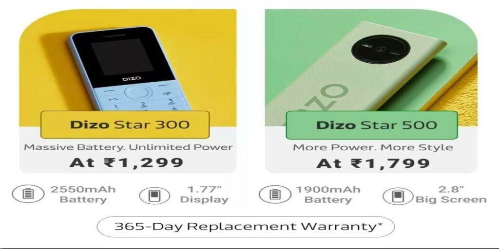 dizo star 500 and 300 pricing - poster