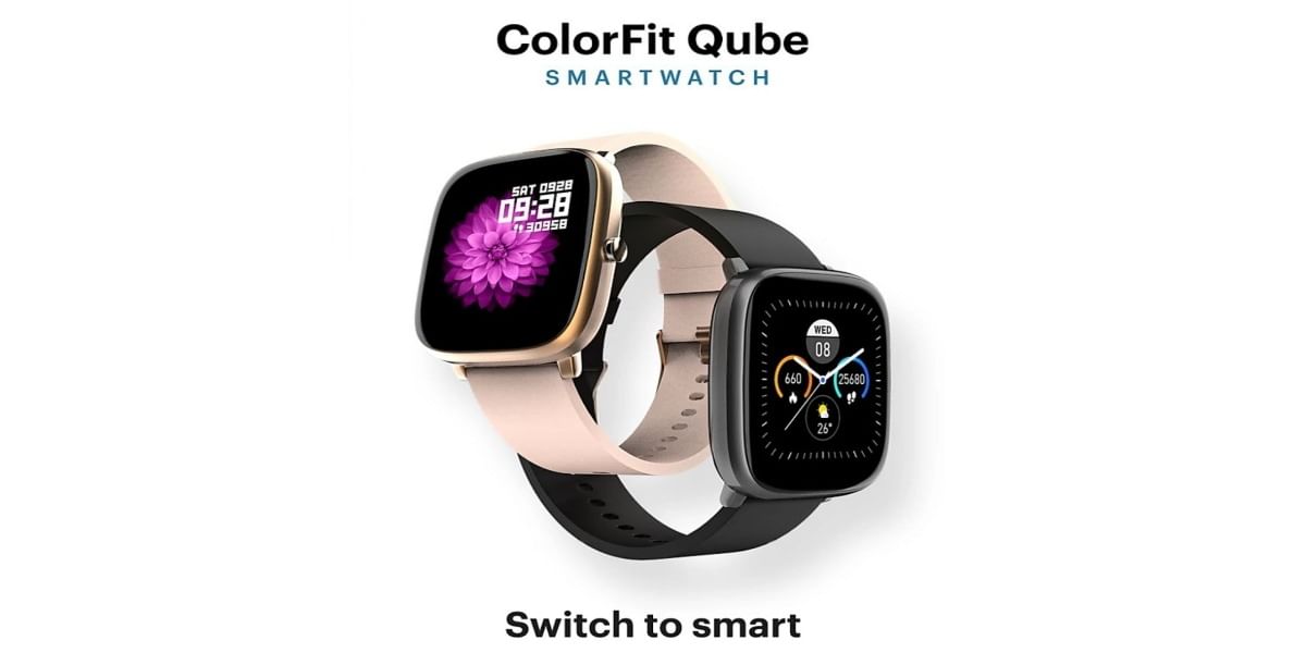 Noise ColorFit Qube Smartwatch Launched in India: Price and Specifications