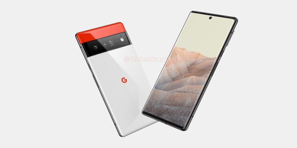 Google Pixel 6 Render Previous