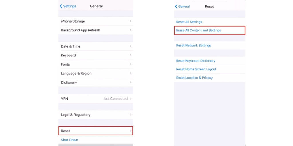 Reset Your iPhone