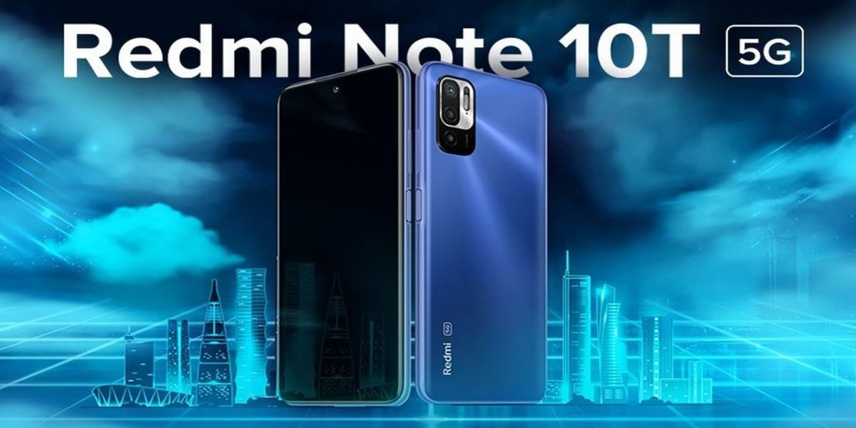Redmi Note 10T 5G  Launched in India With MediaTek Dimensity 700 SoC: Price and Specifications